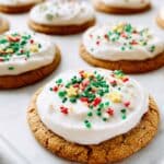 Frosted Ginger Cookies Recipe