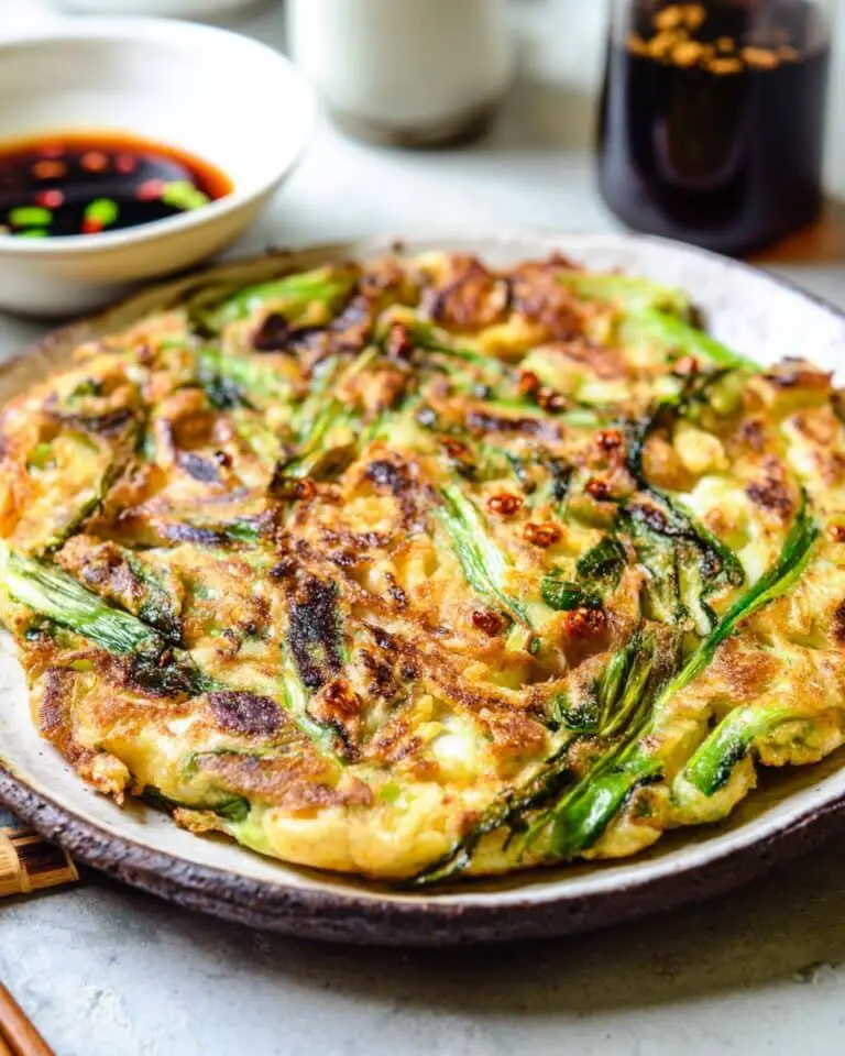 Haemul Pajeon (Seafood Scallion Pancake) Recipe