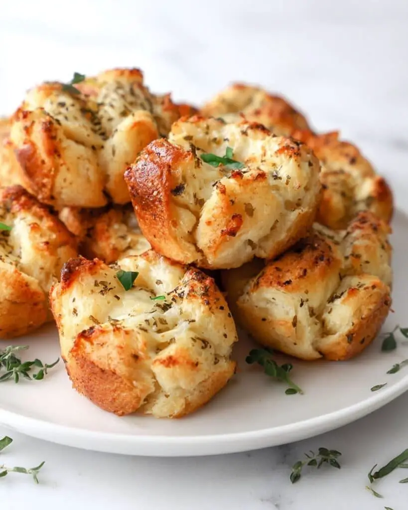 Mini Cheesy Monkey Bread Recipe