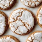 Iced Molasses Cookies Recipe