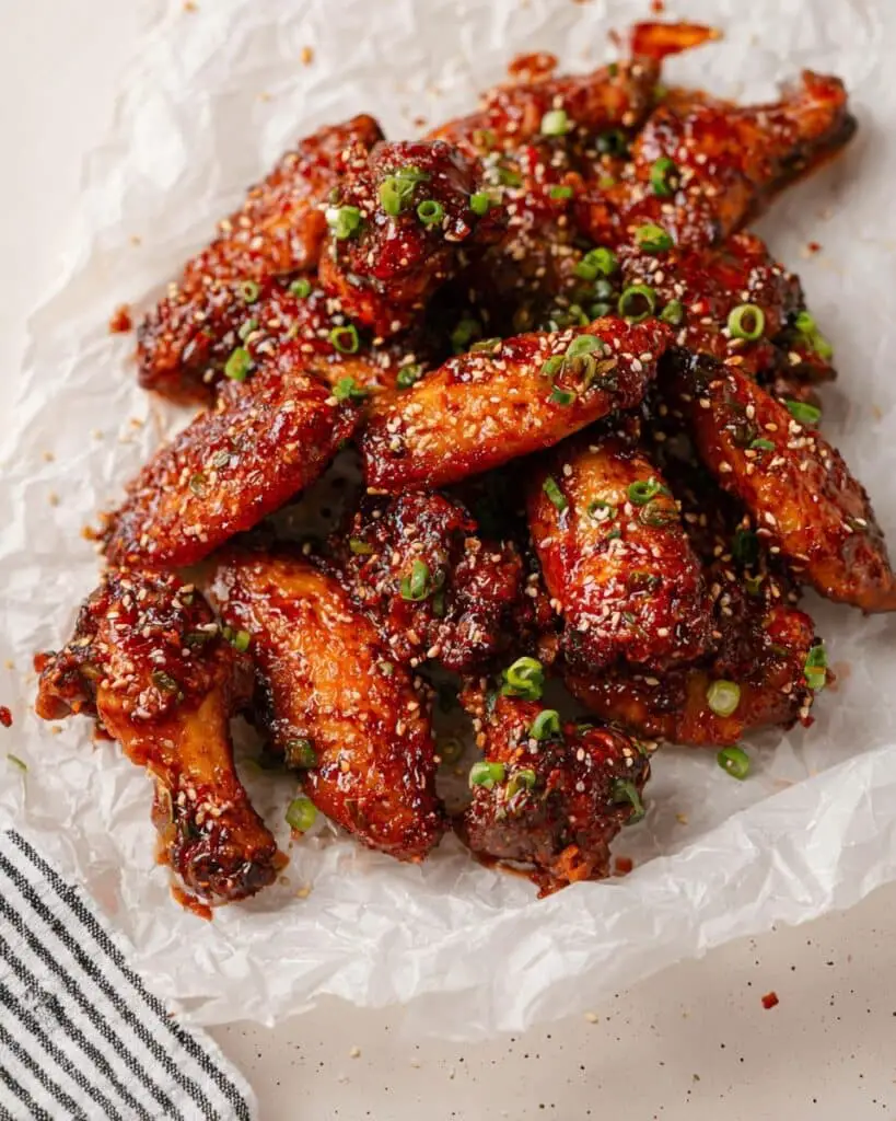 Crispy Gochujang Chicken Wings Recipe