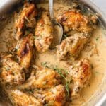 One Pan Easy Creamy Dijon Mustard Chicken Recipe