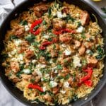 Lemon-Feta Chicken and Orzo Recipe