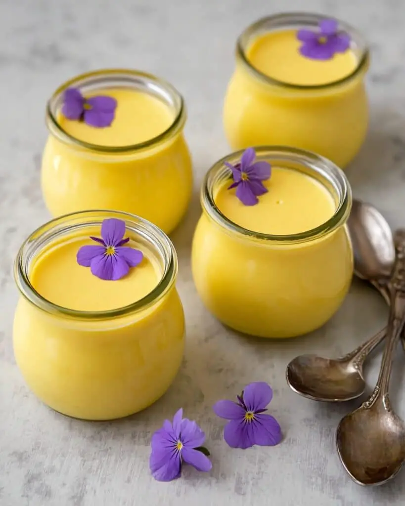 Saffron Panna Cotta Recipe