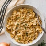 The BEST French Onion Pasta Recipe