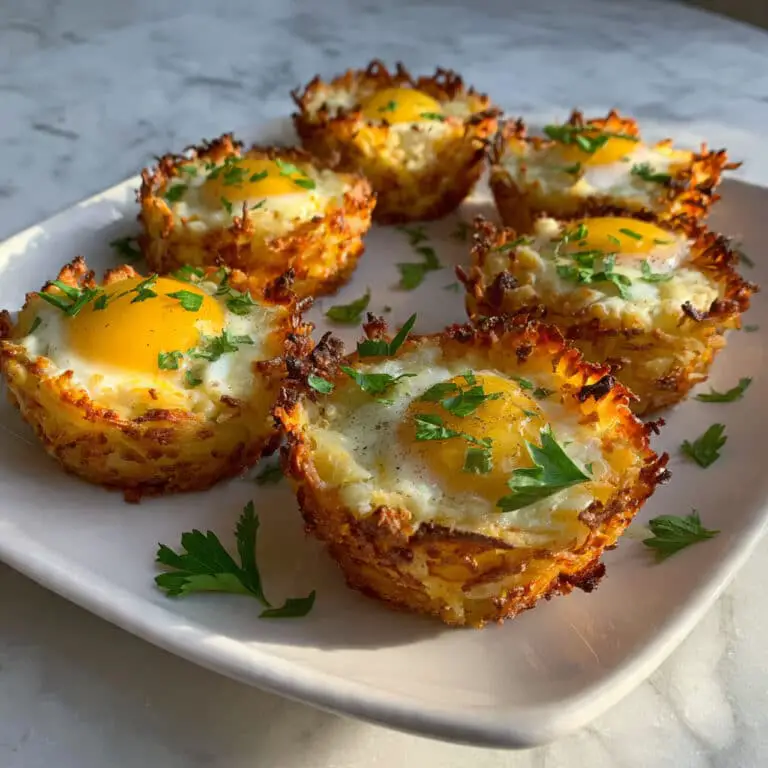 Hash Brown Egg Nests Recipe