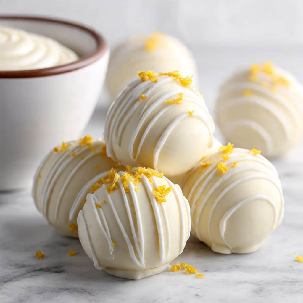 3 Ingredient Lemon Truffles Recipe