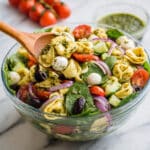 Tortellini Pesto Pasta Salad Recipe
