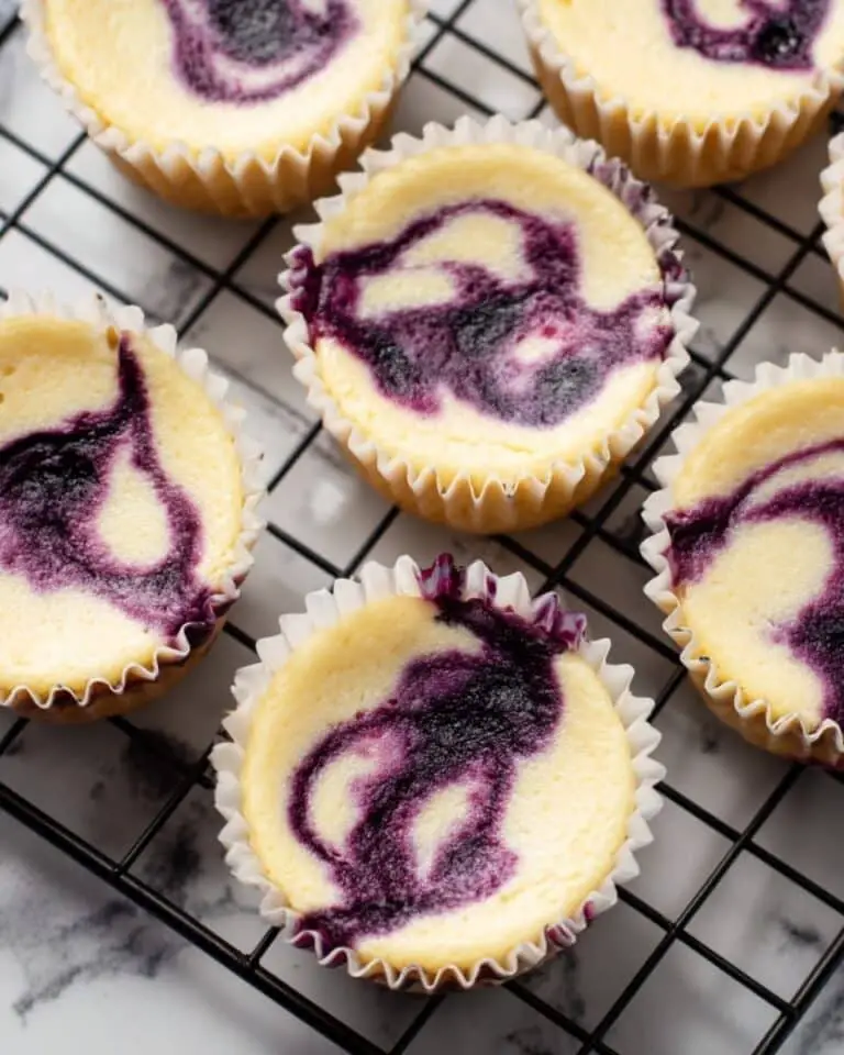 Mini Blueberry Cheesecakes Recipe