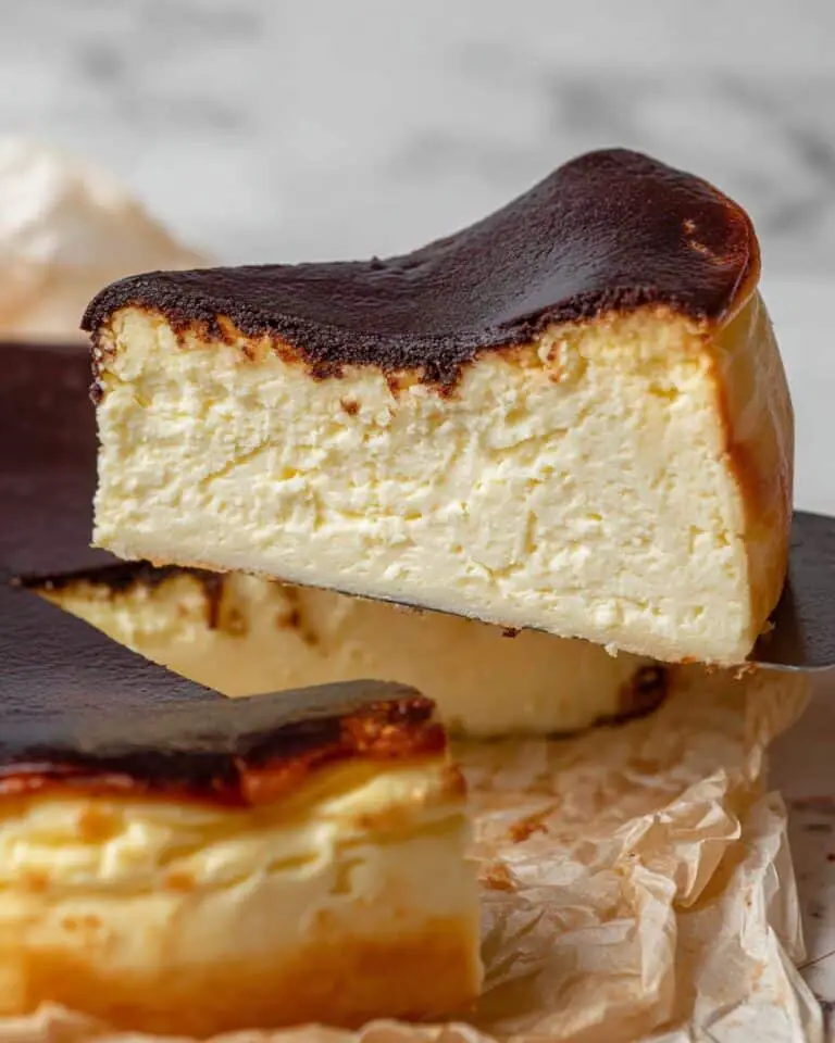 Easy Basque Burnt Cheesecake Recipe