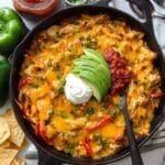 Chicken Fajitas Casserole (Easy and Cheesy!) Recipe