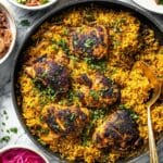 One Pan Shawarma Chicken & Rice Recipe