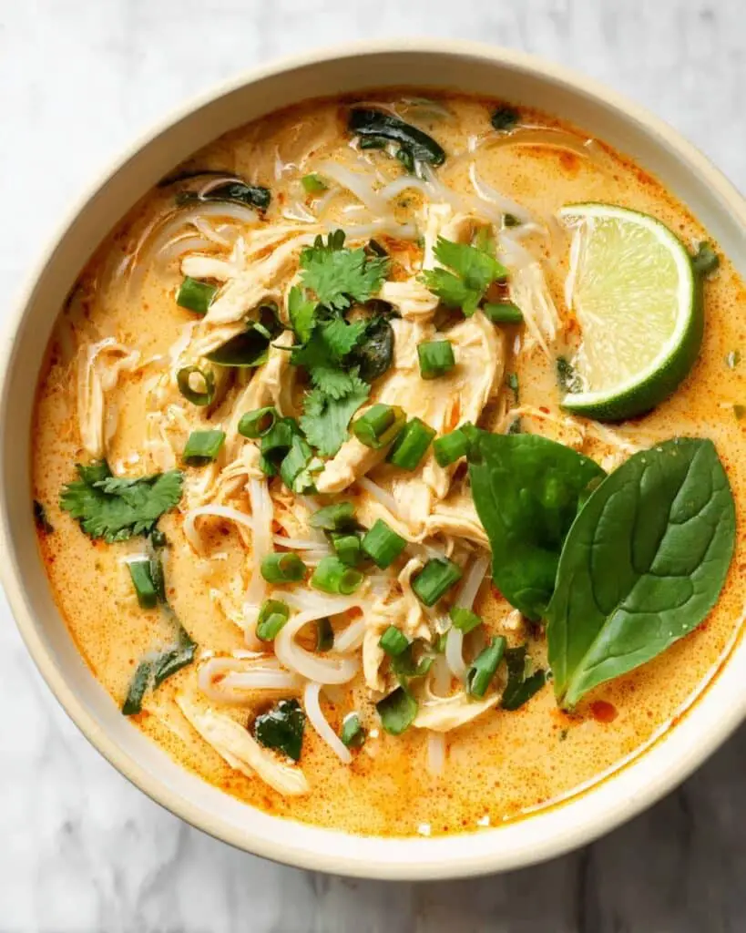 Easy Thai Chicken Curry Soup Recipe