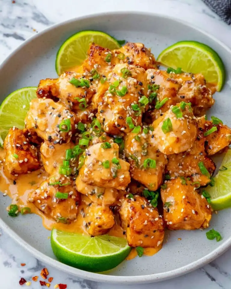 Bang Bang Salmon Bites Recipe