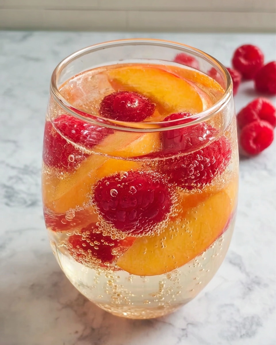 Sparkling Peach Sangria Recipe