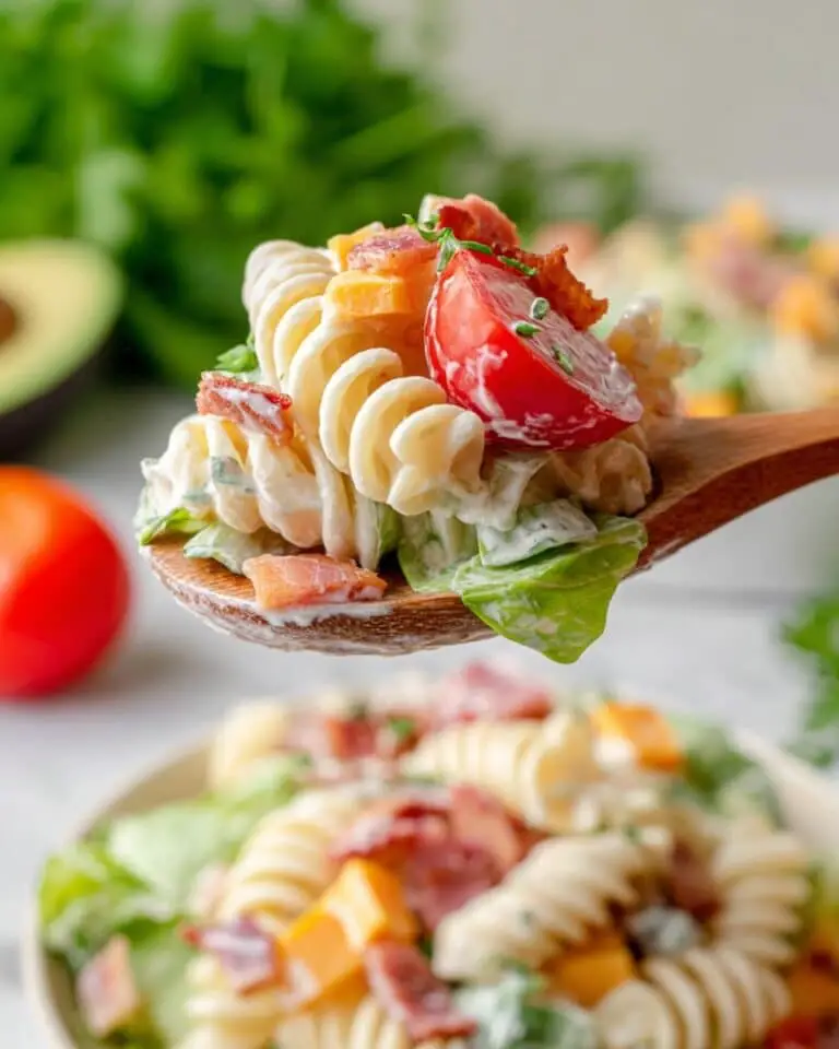 BLT Pasta Salad Recipe