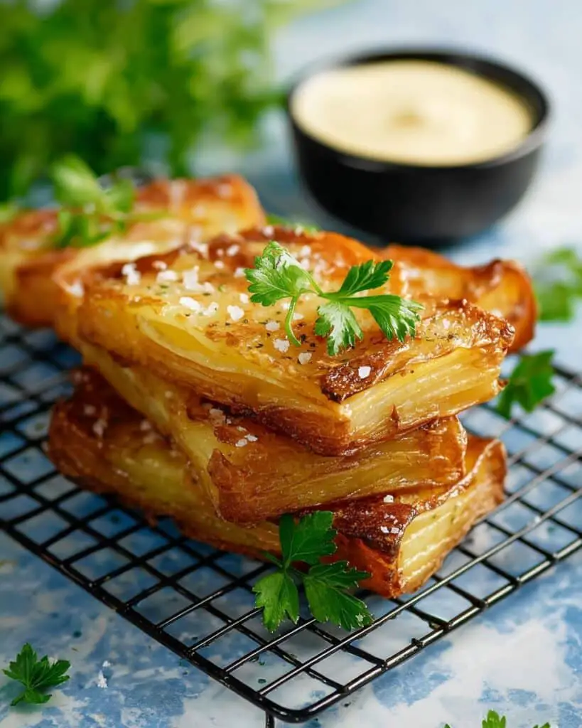 Roasted Garlic Potato Terrine (Pave) Recipe