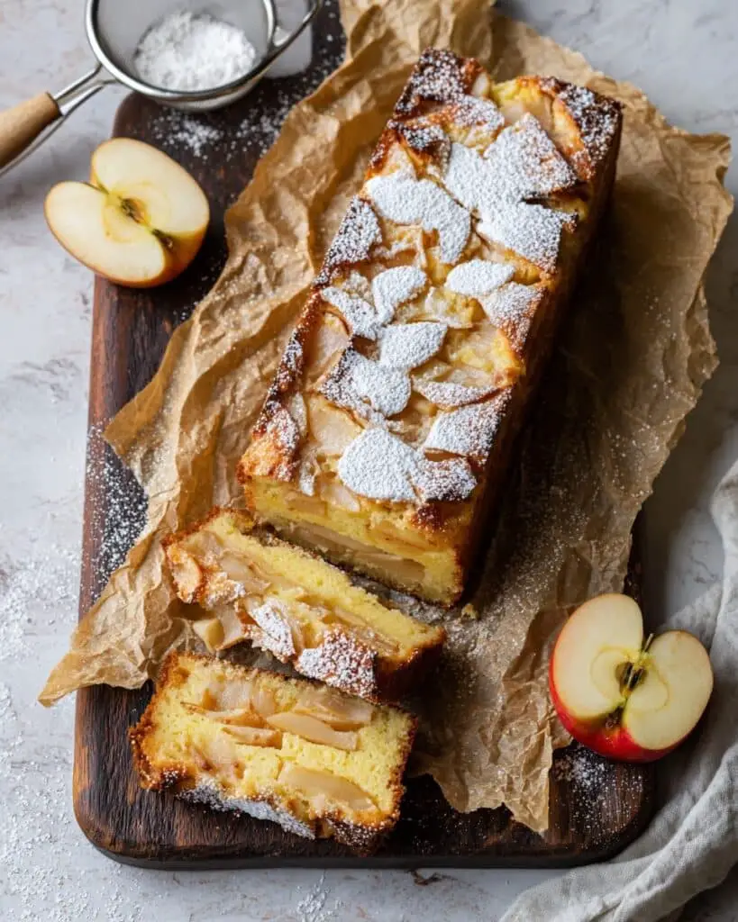 Apple Custard Cake Recipe