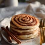 Cinnamon Roll Pancakes Recipe