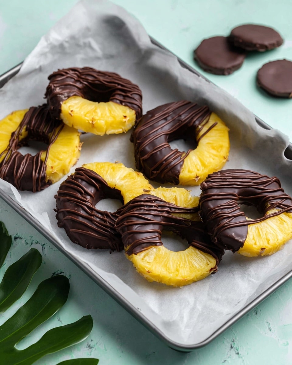 Chocolate Covered Pineapple Recipe