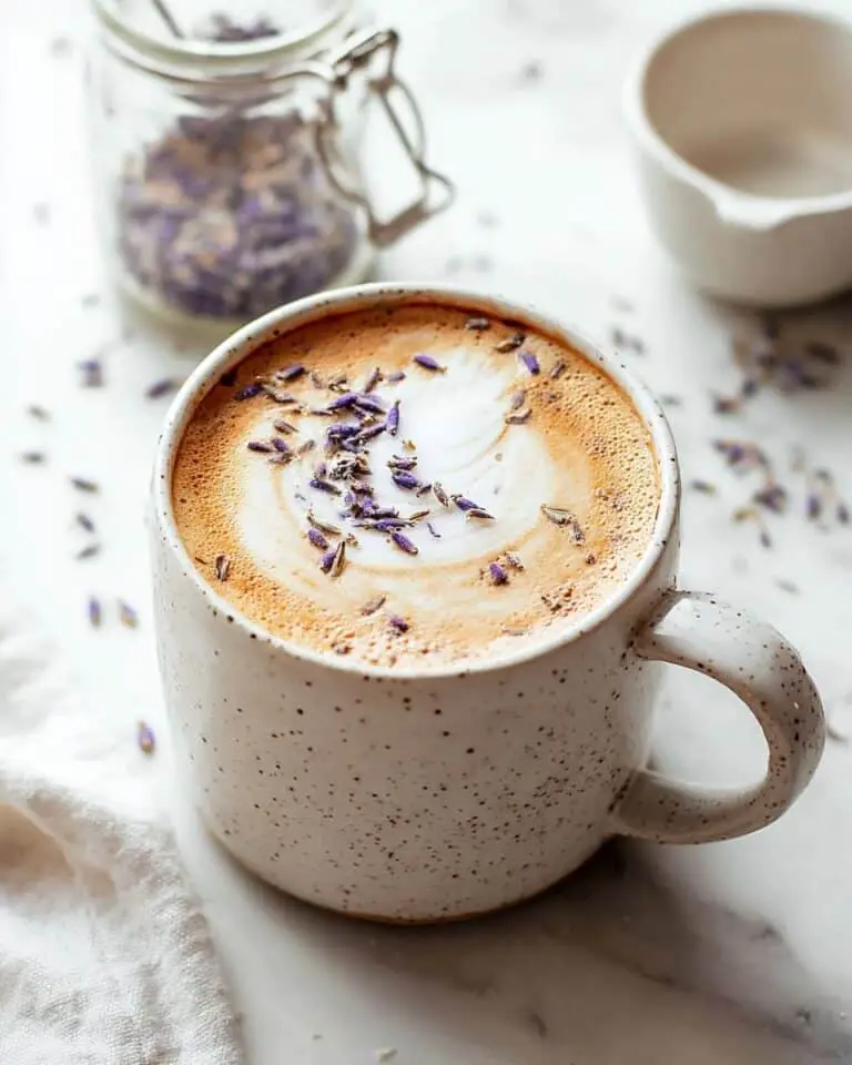Lavender Latte (Hot or Iced) Recipe