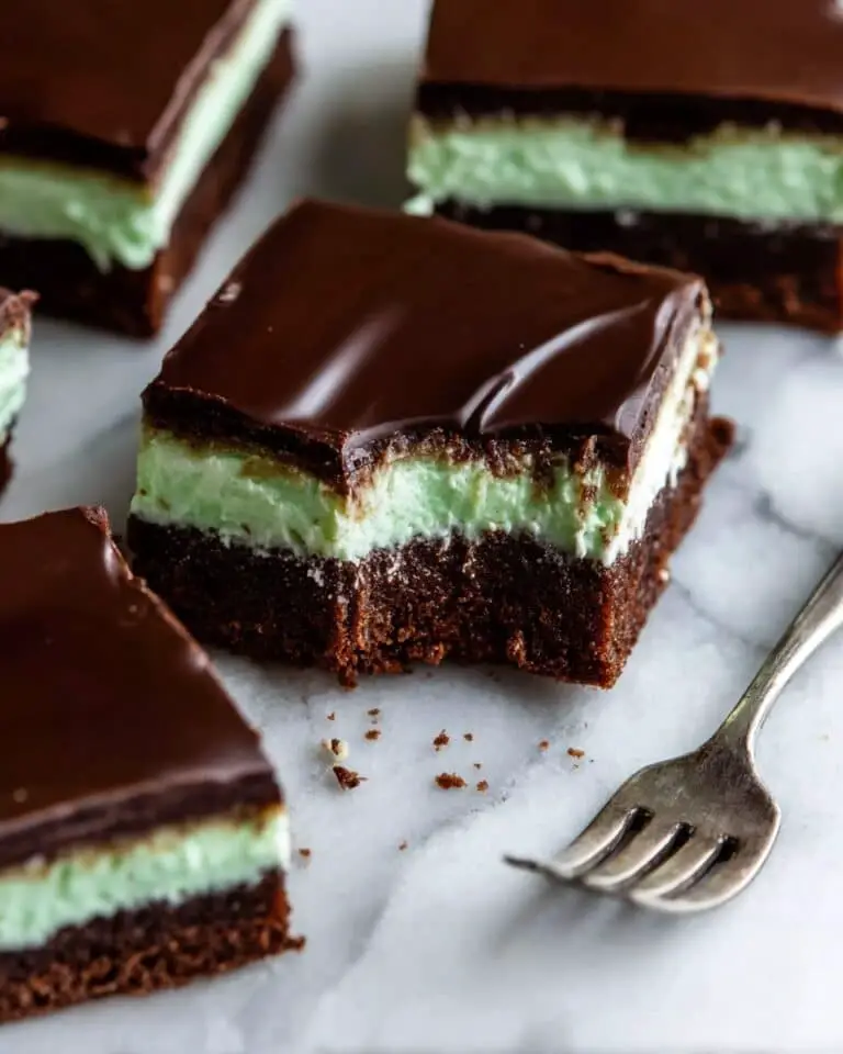 Classic Mint Chocolate Brownies Recipe