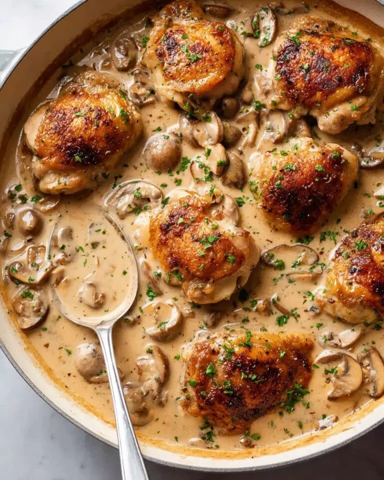 Chicken Fricassée (French Creamy Chicken Stew) Recipe