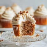 Keto Carrot Cake Cupcakes with Cream Cheese Frosting Recipe
