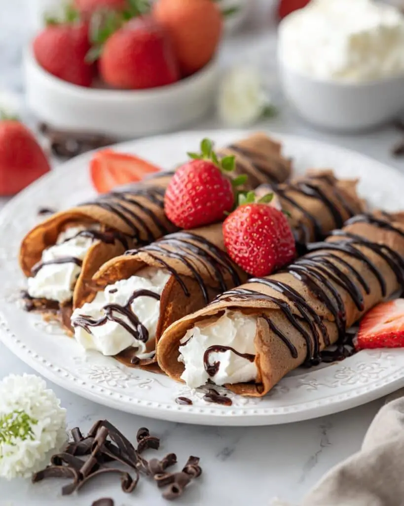 Chocolate Crepes Recipe