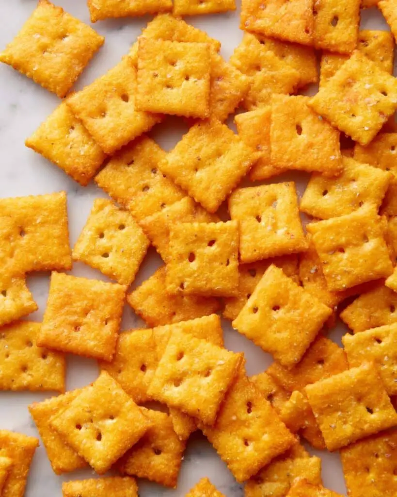 Homemade Cheese Crackers (Cheez-Its) Recipe