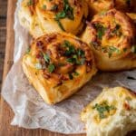 Bacon Cheddar Scallion Milk Buns Recipe
