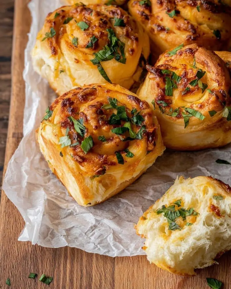 Bacon Cheddar Scallion Milk Buns Recipe