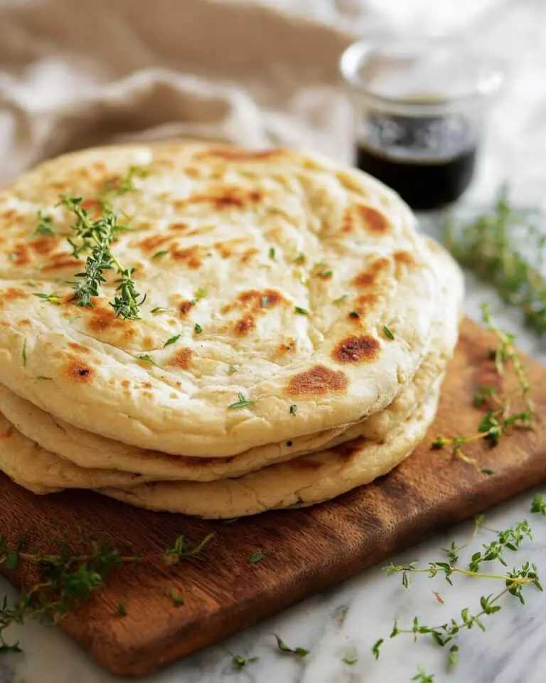 Garlic Herb Flatbread Recipe