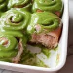 Strawberry Matcha Latte Rolls Recipe