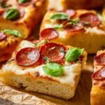 Garlic Bread Pizza Recipe