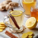 Ginger Cinnamon Lemon Tea Recipe