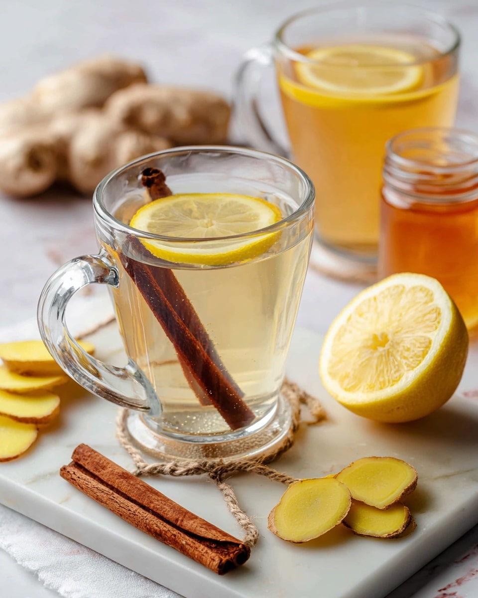Ginger Cinnamon Lemon Tea Recipe