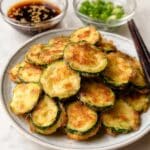 Quick & Easy Korean Zucchini Fritters (Hobak Jeon) Recipe