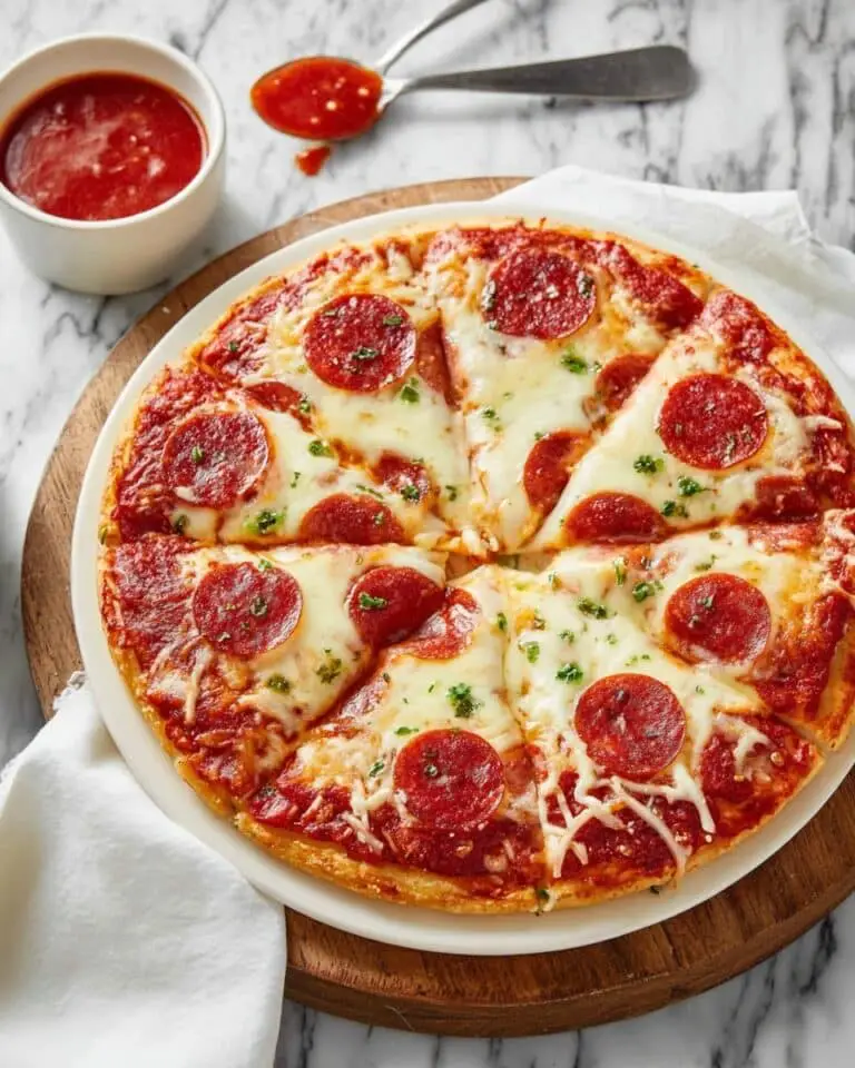 Chicken Crust Pizza Recipe