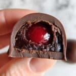 Chocolate Covered Cherry Brownie Truffle Bites Recipe