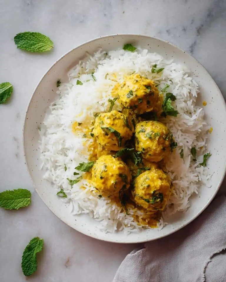 Chicken Kofta Korma (Indian Meatballs in Creamy Sauce) Recipe
