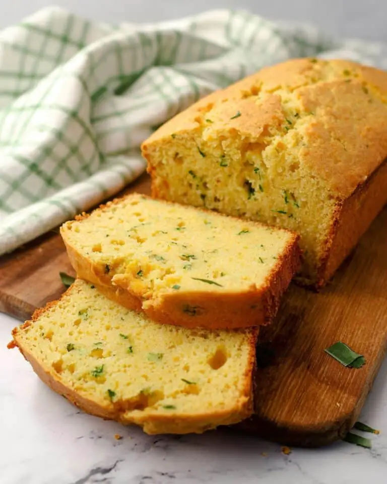 Cheddar Garlic Zucchini Bread Recipe