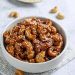 Vegan Sweet Sesame Cashews Recipe