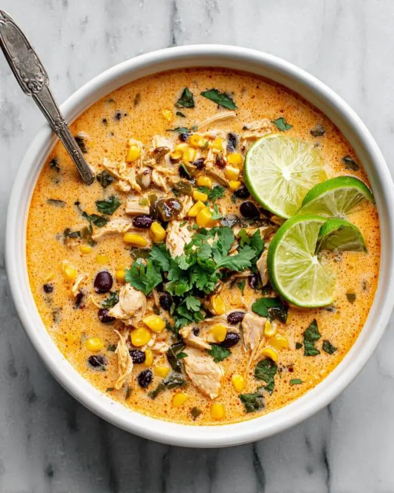 Easy Chicken, Poblano, and Black Bean Soup Recipe
