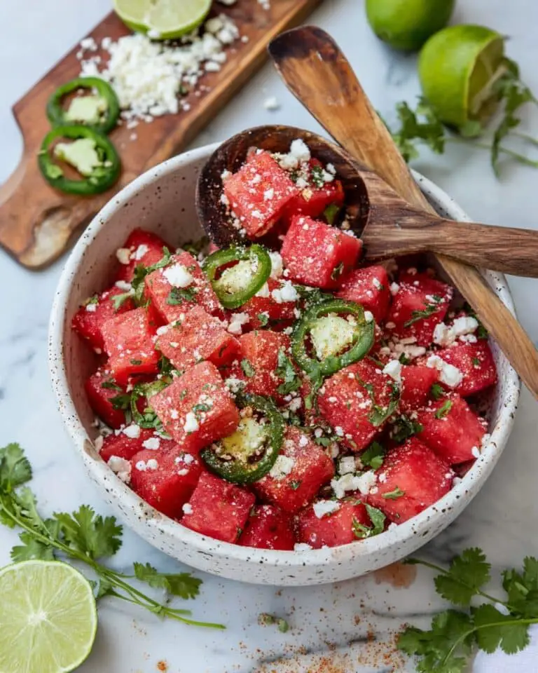 Spicy Watermelon Salad Recipe