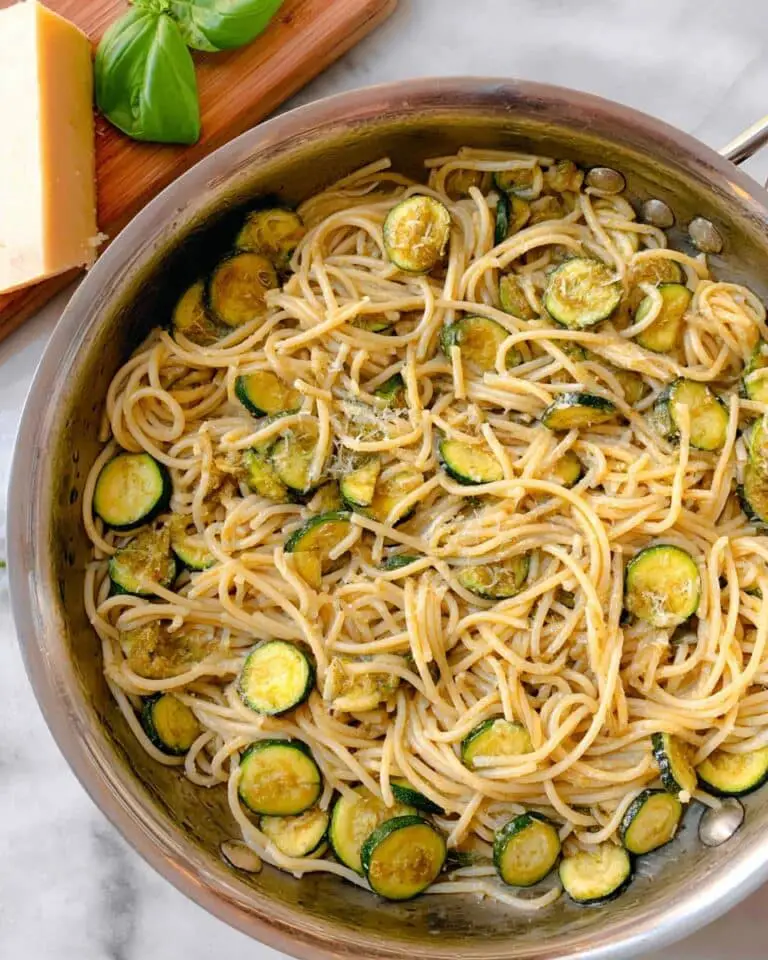Creamy Zucchini Pasta (Spaghetti alla Nerano) Recipe