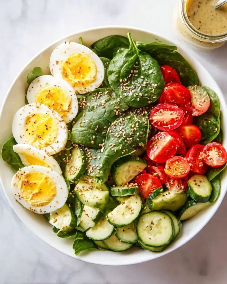 Easy Spinach Salad Recipe