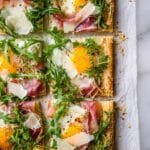 Baked Prosciutto and Egg Breakfast Tart Recipe