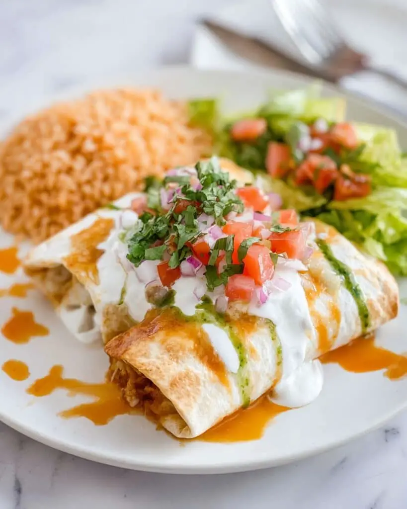 Air Fryer Chicken Chimichangas Recipe