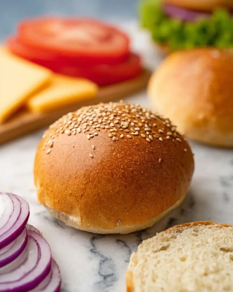Homemade Hamburger Buns Recipe
